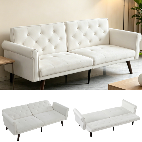 Schlafsofa Velora 2-in-1 mit 5 Positionen